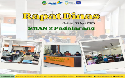 Rapat Dinas SMAN 2 Padalarang